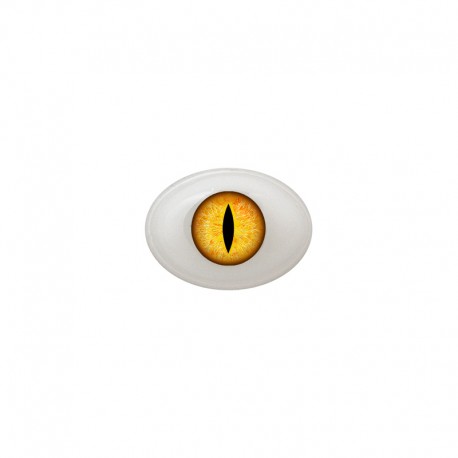 Augen oval gelb-orange