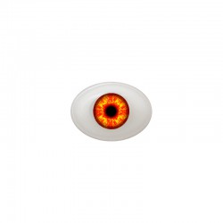 Augen oval rot
