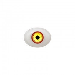 Augen oval rot-gelb