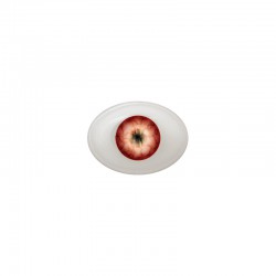 Augen oval rot