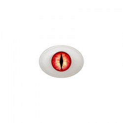 Augen oval rot
