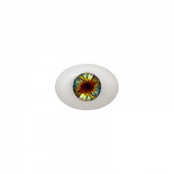 Augen oval blumig