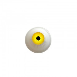 Augen rund gelb