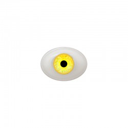 Augen oval gelb