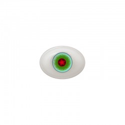 Augen oval grün