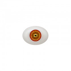 Augen oval braun-rot