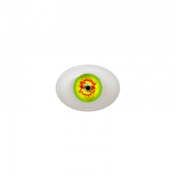 Augen oval grün-gelb-rot