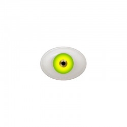 Augen oval grün-gelb