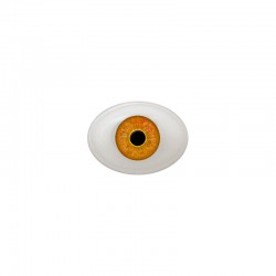 Augen oval orange