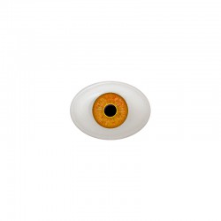 Augen oval orange
