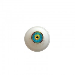 Augen rund blau-braun