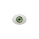 Augen oval grün