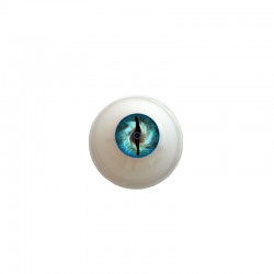 Augen rund blau