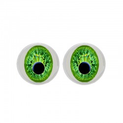 Tieraugen grün