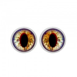 Tieraugen violett-braun