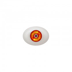 Augen oval rot