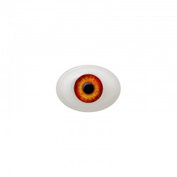 Augen oval rot-gelb