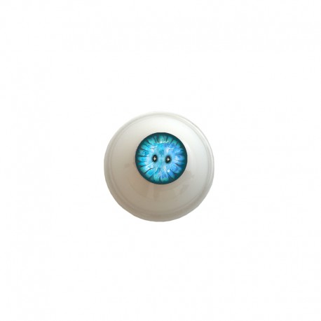 Augen rund blau